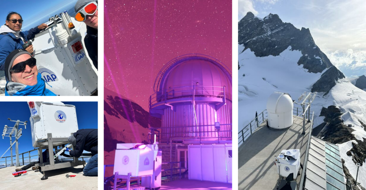 First Light: Successful Deployment of EULIAA UV Lidar at the SPHINX Meteo Platform